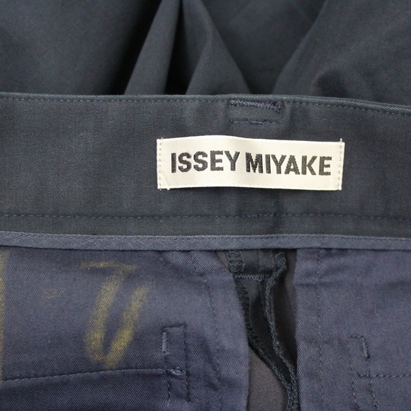 Issey Miyake Mens 2 30 x 31 Navy Casual Pants J246 - Picture 8 of 8